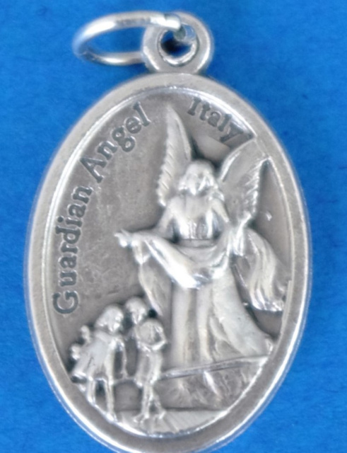 Guardian Angel Protect Us Medal